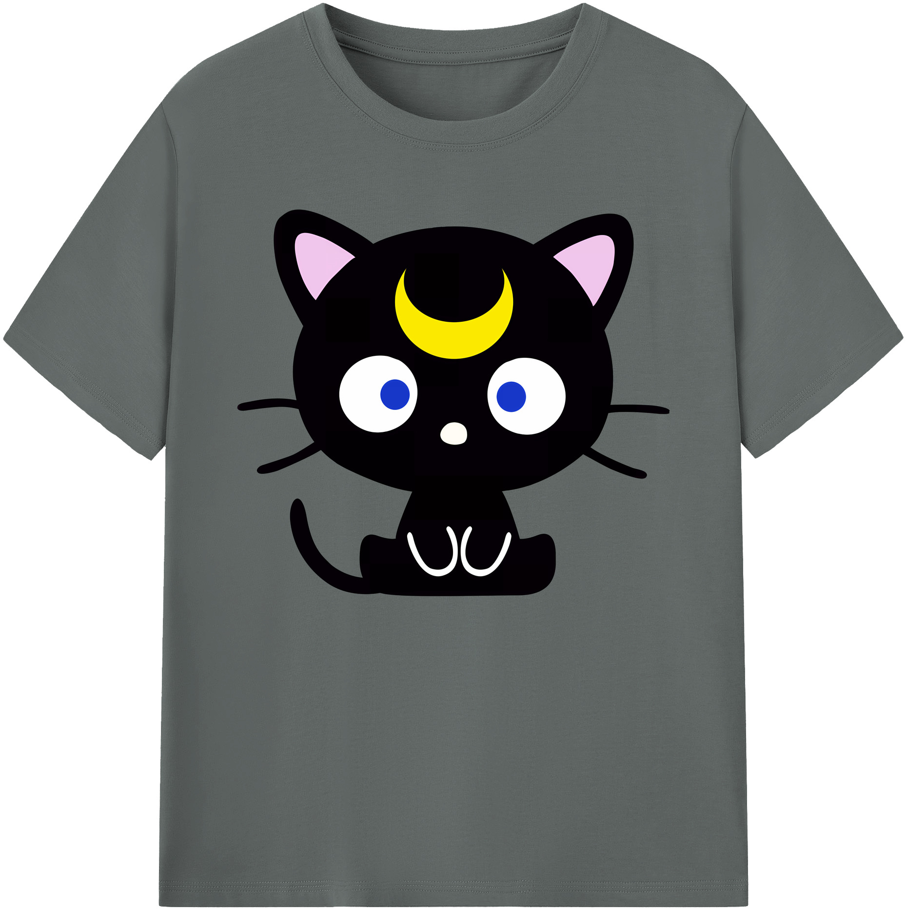（画像用） 美少女戦士セーラームーン Sailor Moon 綿100％ メンズ半袖Tシャツ｜肌触りやわらか＆通気性